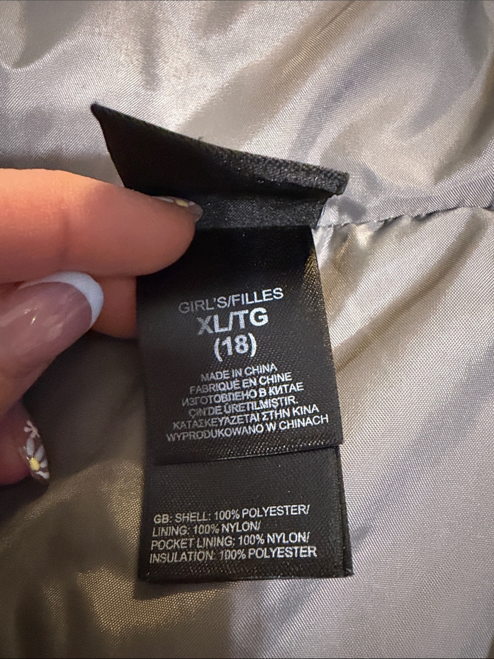 Girls The North Face jacket - Picture 6 of 7